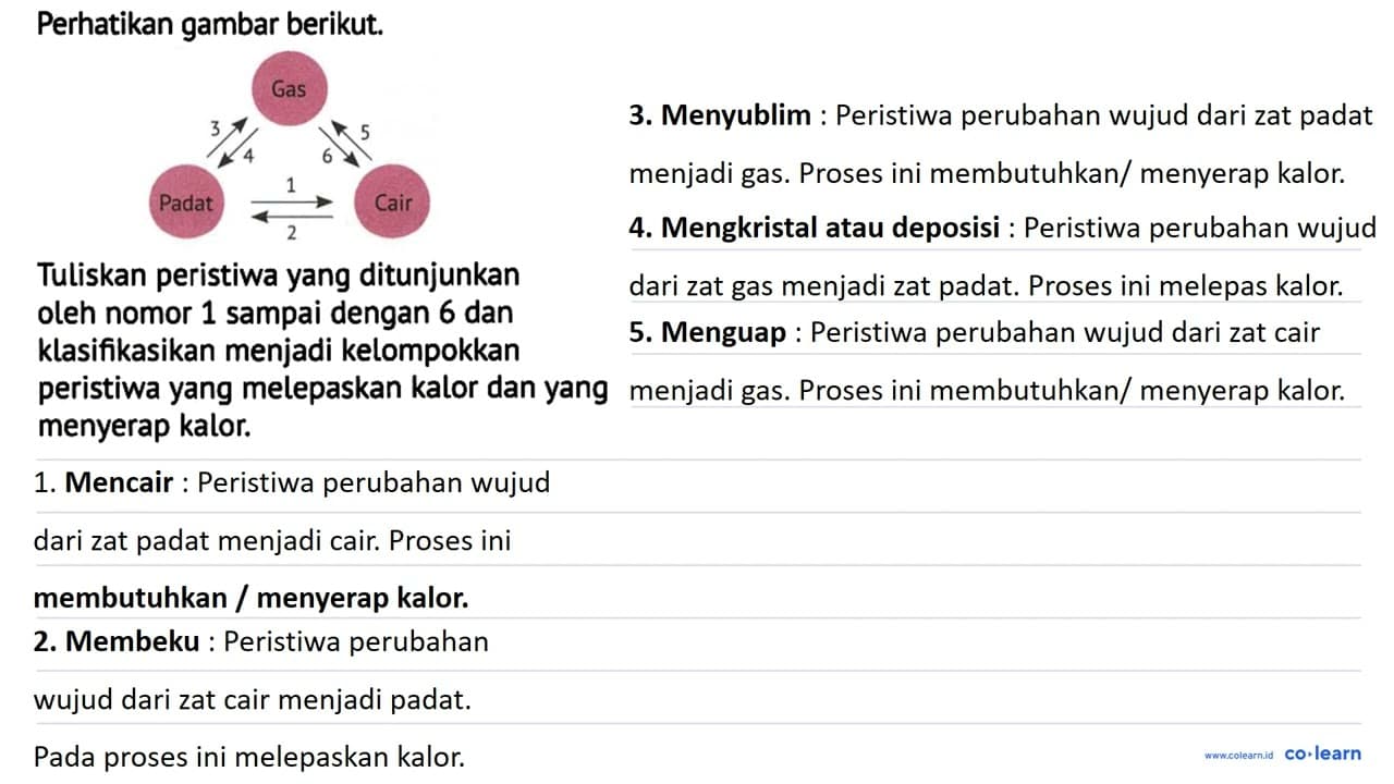 Perhatikan gambar berikut. Tuliskan peristima yang Tuliskan