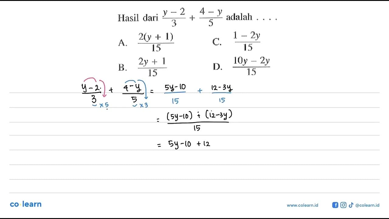 Diketahui 4 3/7 adlaah a + 1 /1/b - c. Nilai a + b + c