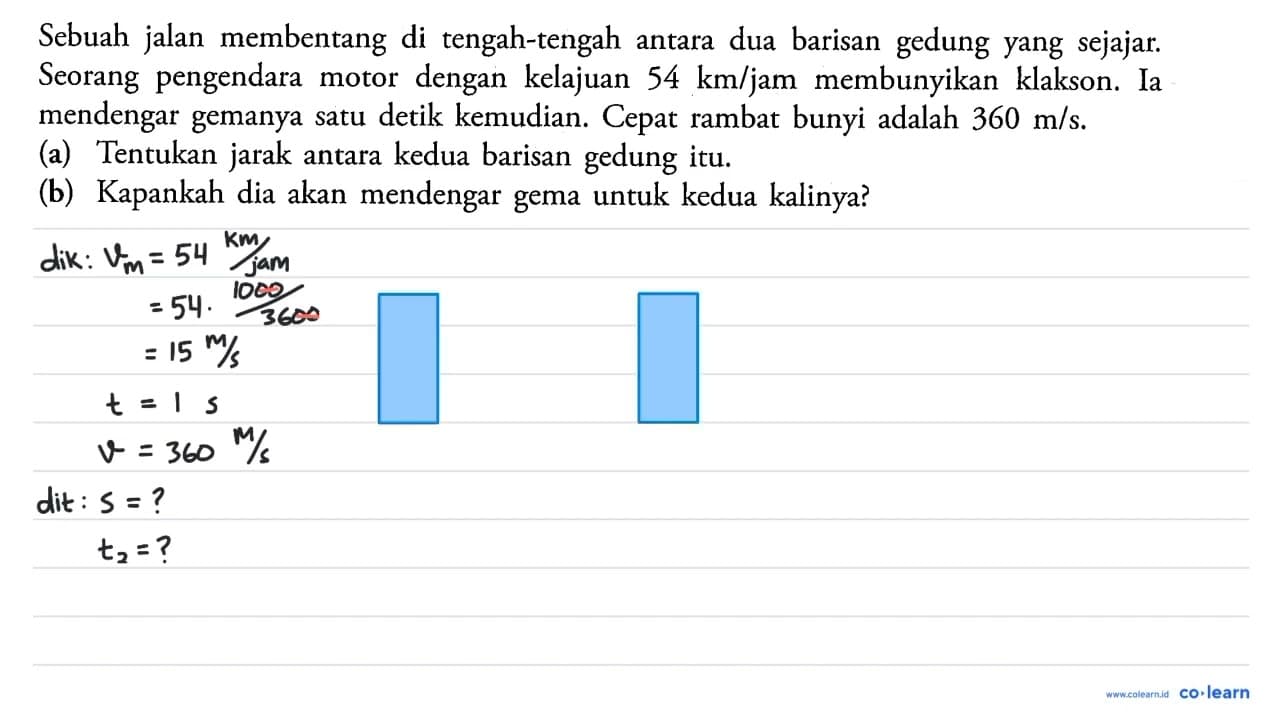 Jika diperlukan, ambilg =10 m / s^(2) Sebuah jalan