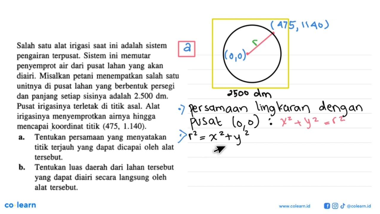 Salah satu alat irigasi saat ini adalah sistem pengairan