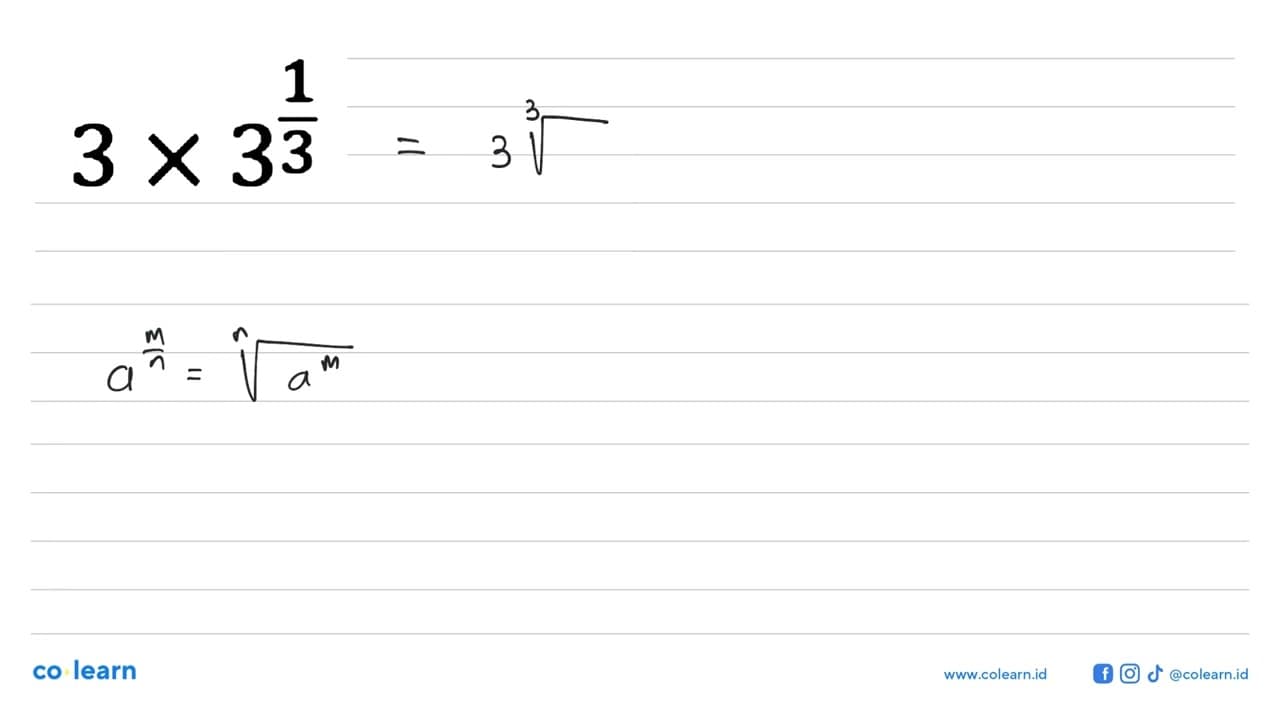 3 x 3^(1/3)