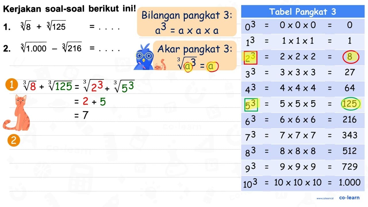 Kerjakan soal-soal berikut ini! 1.