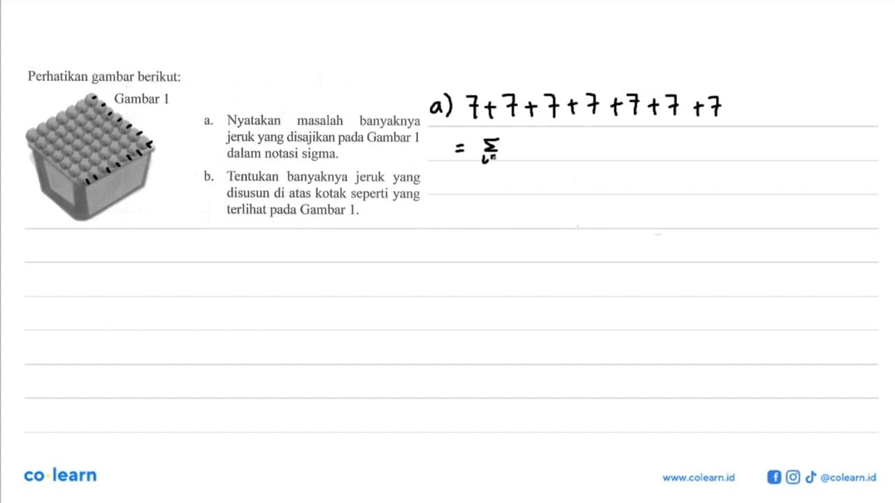 Perhatikan gambar berikut: Gambar 1 a. Nyatakan masalah