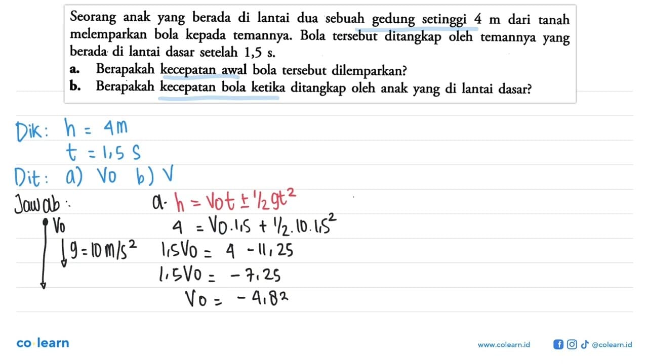 Seorang anak yang berada di lantai dua sebuah gedung