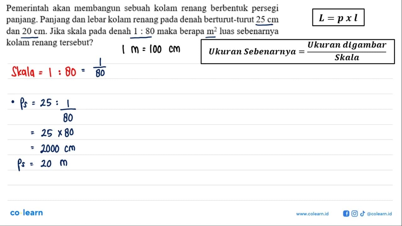 Pemerintah akan membangun sebuah kolam renang berbentuk