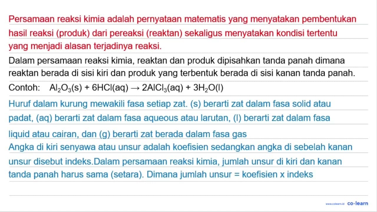 Tuliskan persamaan reaksi merkuri dengan gas oksigen a) HgO