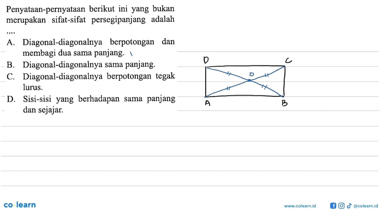 Penyataan-pernyataan berikut ini yang bukan merupakan