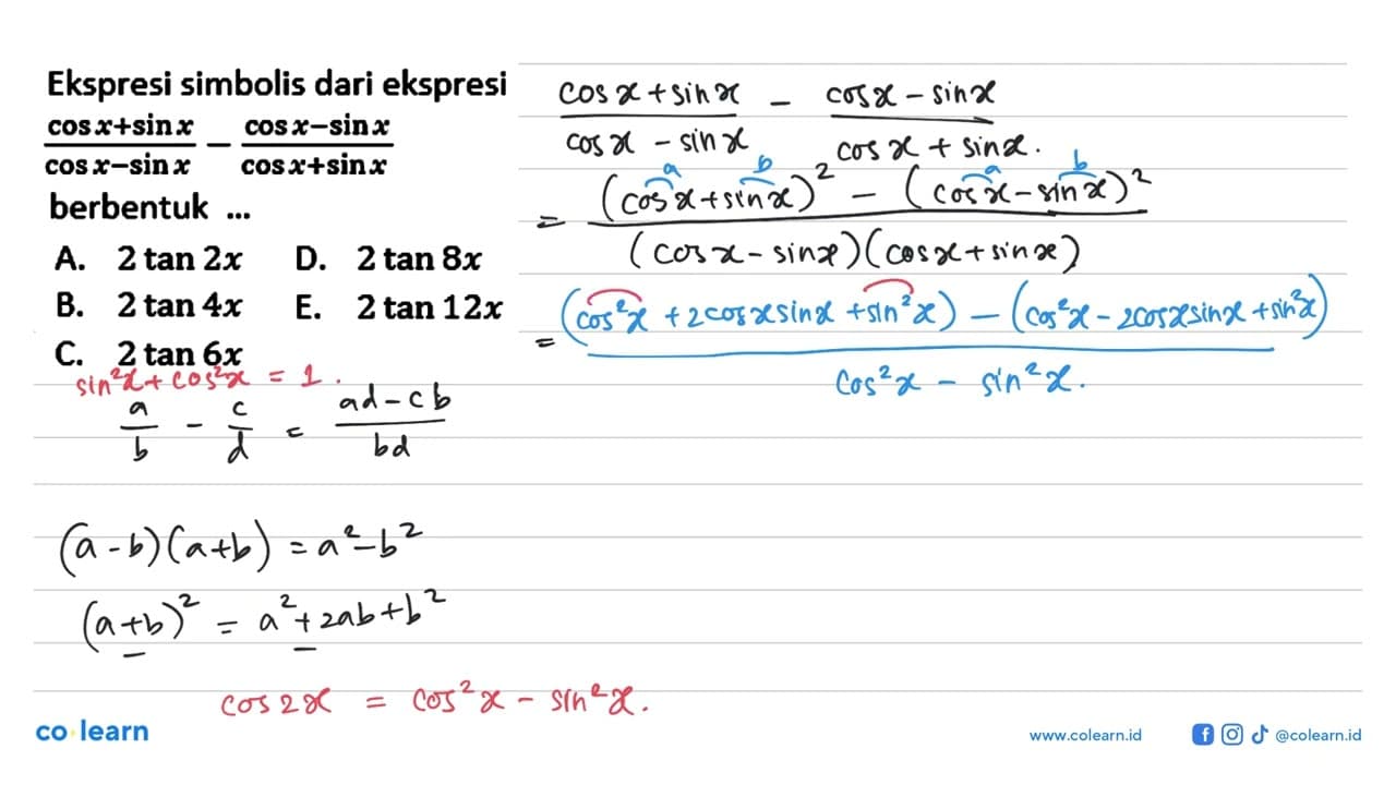 Ekspresi simbolis dari ekspresi