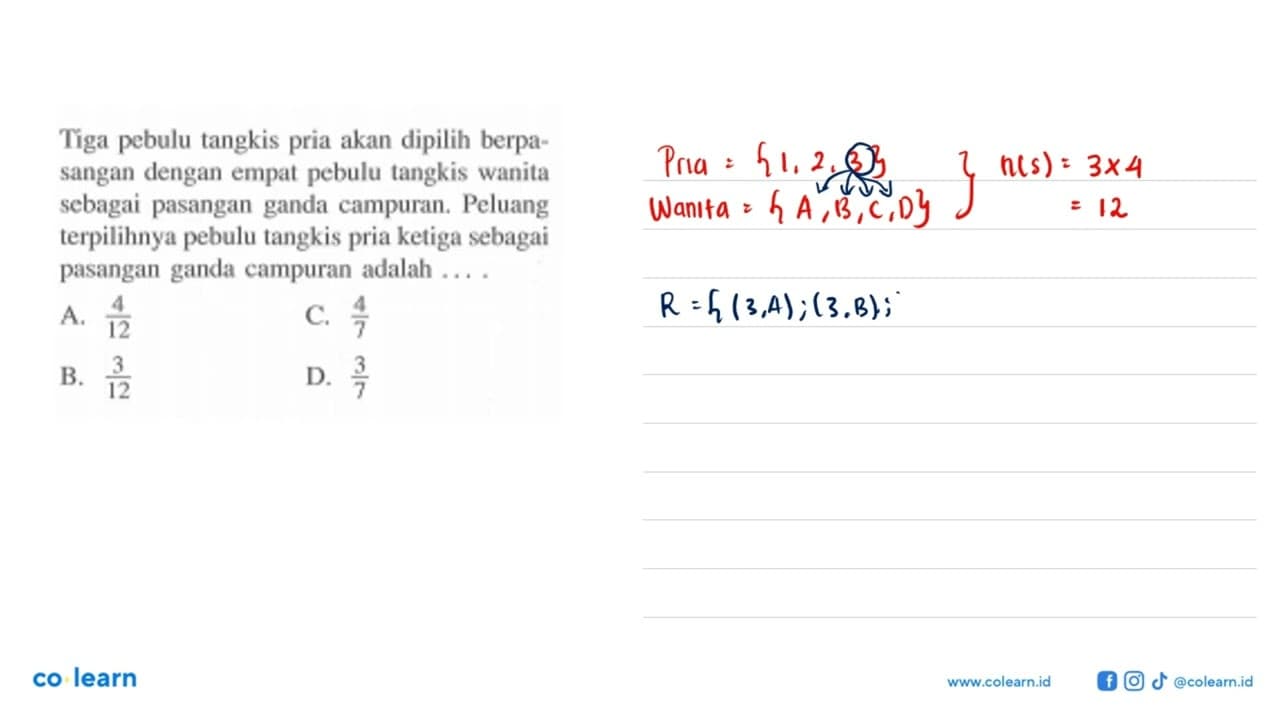 Tiga pebulu tangkis pria akan dipilih berpasangan dengan