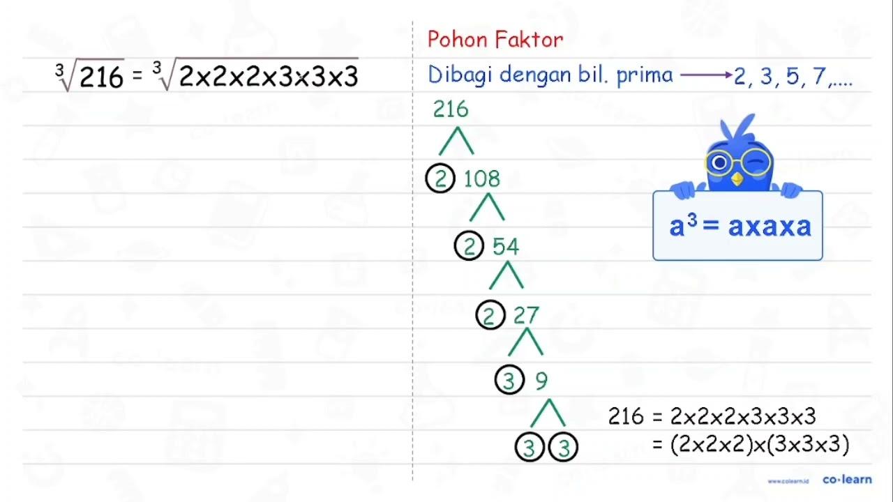 Sebuah kubus PQRS.TUVW mempunyai volume 216.000 cm^(3) .