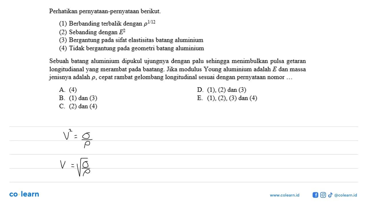 Perhatikan pernyataan-pernyataan berikut.(1) Berbanding