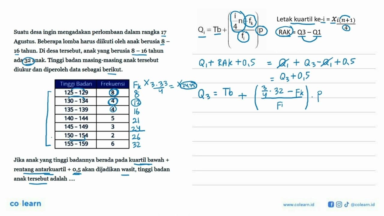 Suatu desa ingin mengadakan perlombaan dalam rangka 17