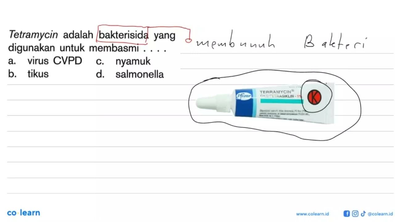 Tetramycin adalah bakterisida yang digunakan untuk membasmi