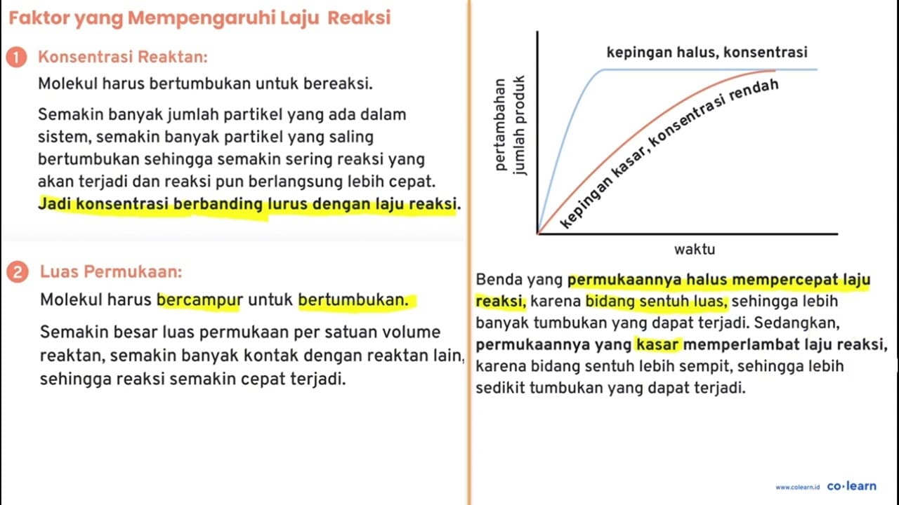 Jika a gram serbuk logam A dan a gram keping zat B karena