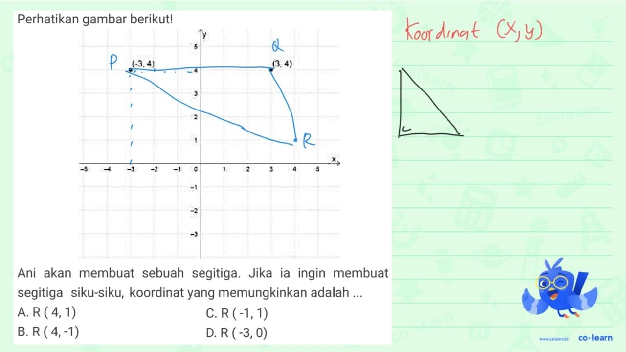 Perhatikan gambar berikut! Ani akan membuat sebuah