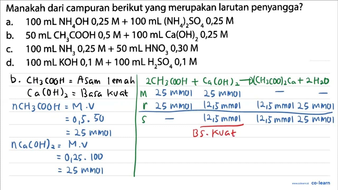 Manakah dari campuran berikut yang merupakan larutan