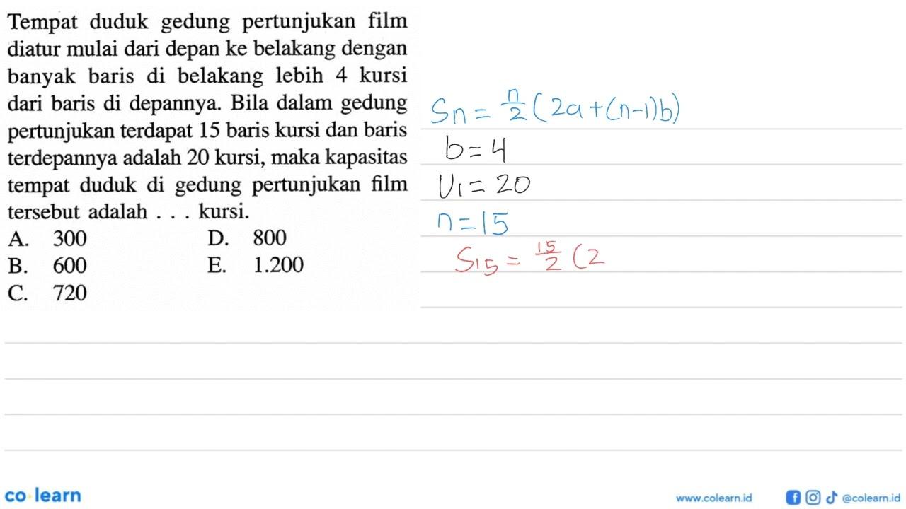 Tempat duduk gedung pertunjukan film diatur mulai dari