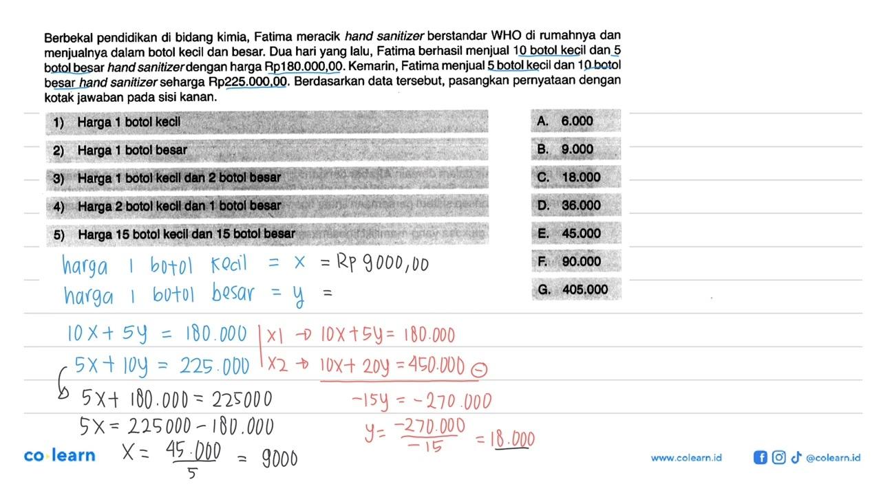 Berbekal pendidikan di bidang kimia, Fatima meracik hand