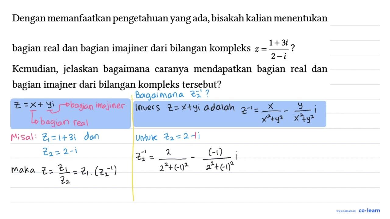 Dengan memanfaatkan pengetahuan yang ada, bisakah kalian