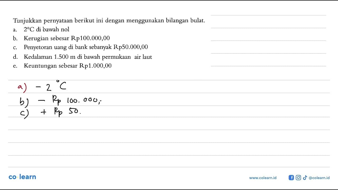 Tunjukkan pernyataan berikut ini dengan menggunakan