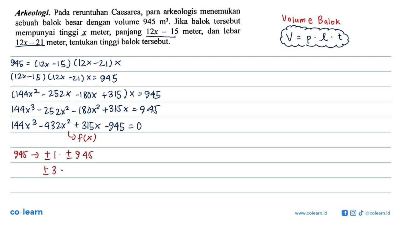 Arkeologi. Pada reruntuhan Caesarea, para arkeologis