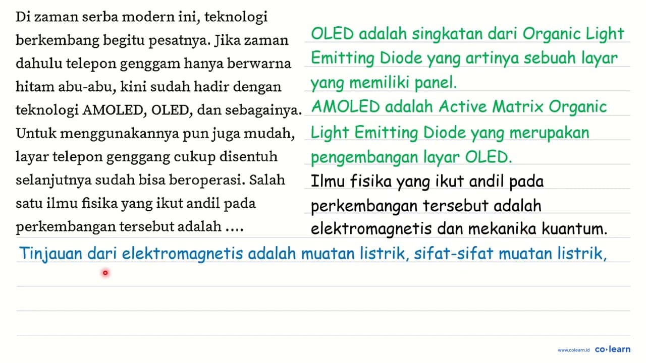 Di zaman serba modern ini, teknologi berkembang begitu