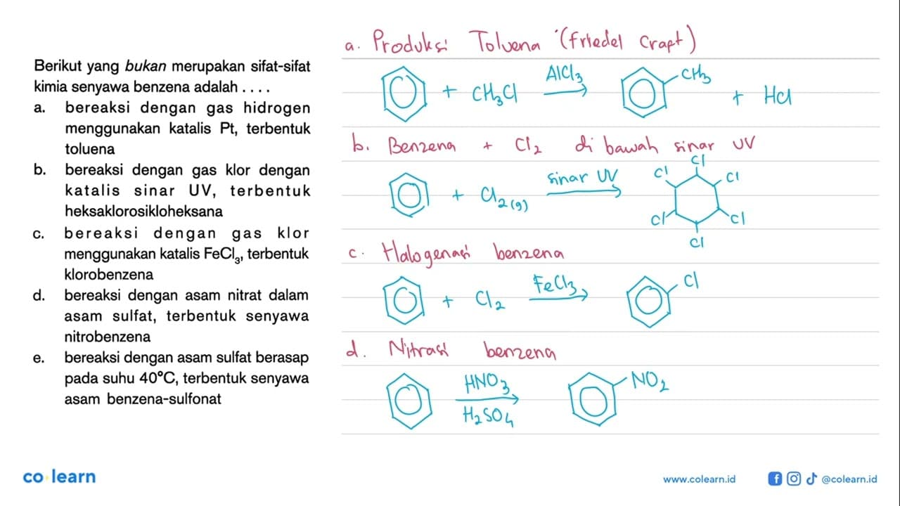 Berikut yang bukan merupakan sifat-sifat kimia senyawa