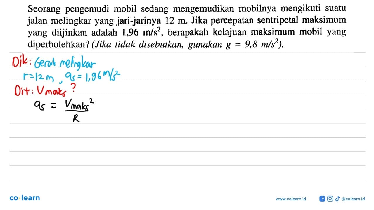 Seorang pengemudi mobil sedang mengemudikan mobilnya