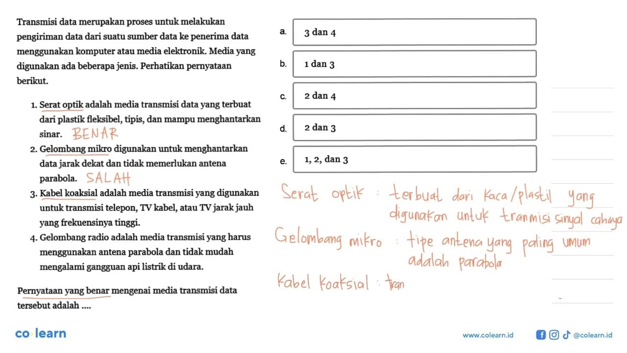 Transmisi data merupakan proses untuk melakukan pengiriman