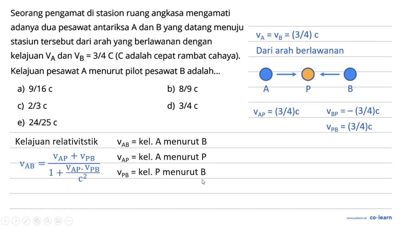 Seorang pengamat di stasion ruang angkasa mengamati adanya