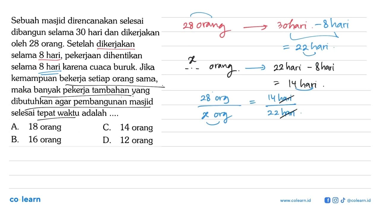 Sebuah masjid direncanakan selesaidibangun selama 30 hari