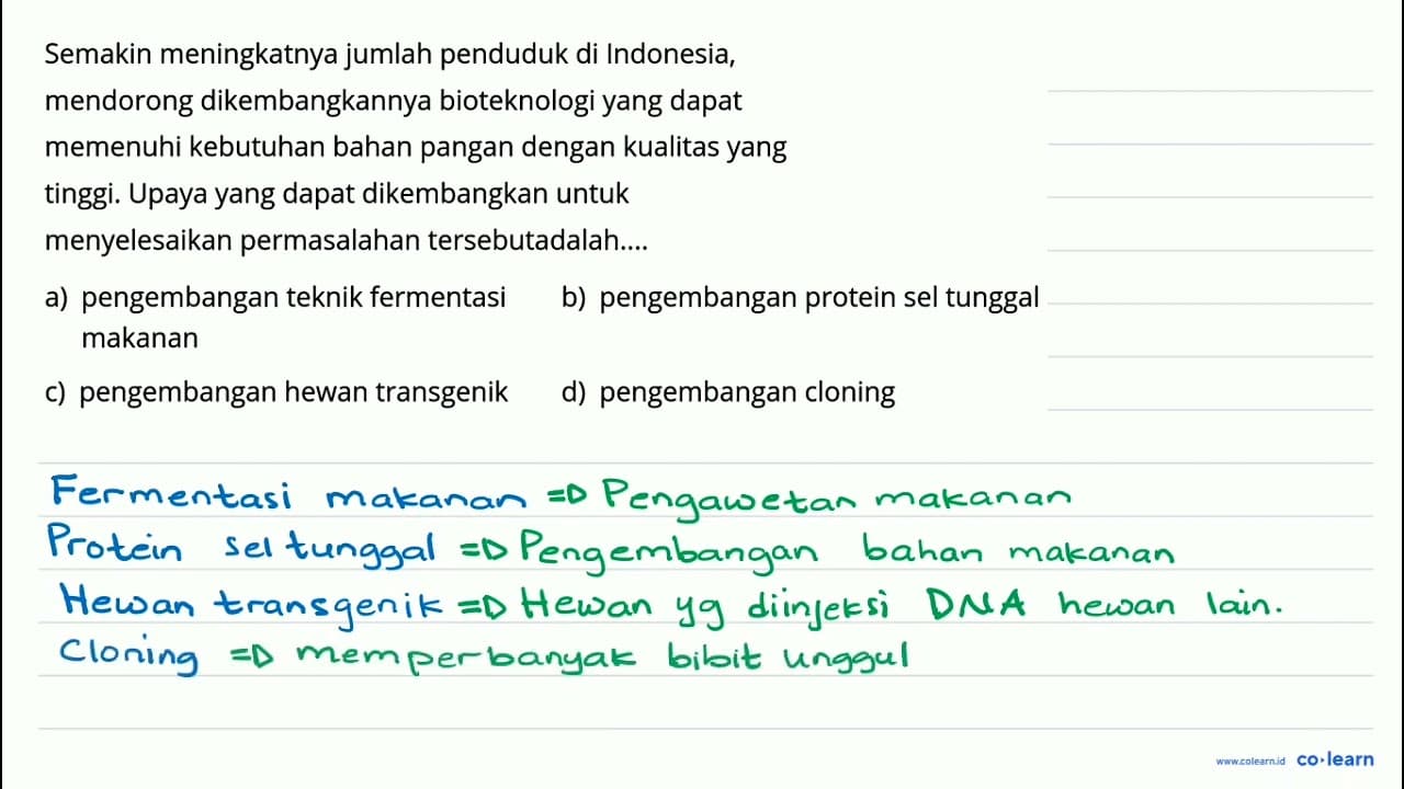 Semakin meningkatnya jumlah penduduk di Indonesia,