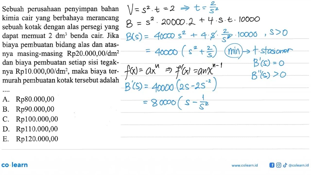 Sebuah perusahaan penyimpan bahan kimia cair yang berbahaya