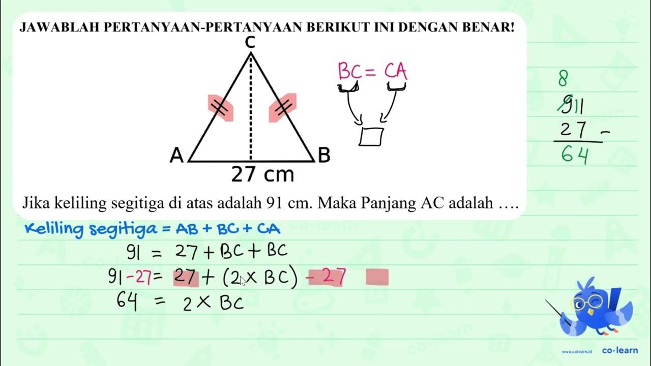 JAWABLAH PERTANYAAN-PERTANYAAN BERIKUT INI DENGAN BENAR!