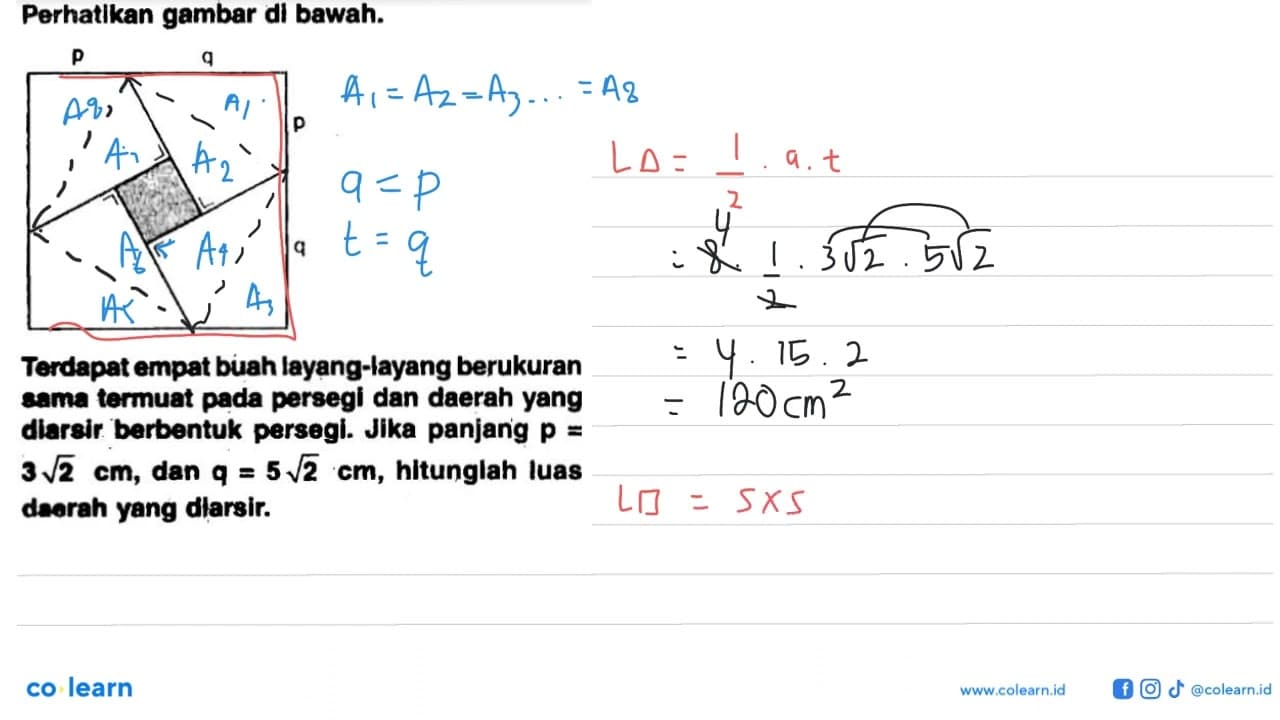 Perhatikan gambar di bawah. Terdapat empat birah