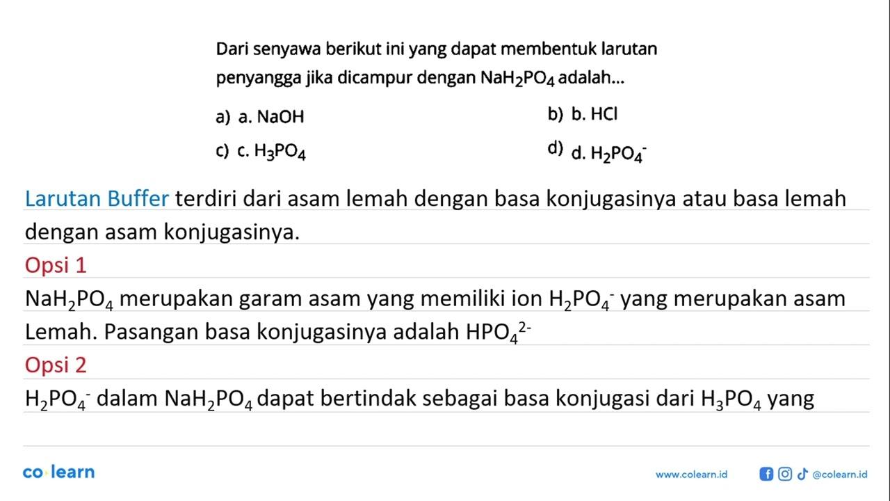 Dari senyawa berikut ini yang dapat membentuk larutan