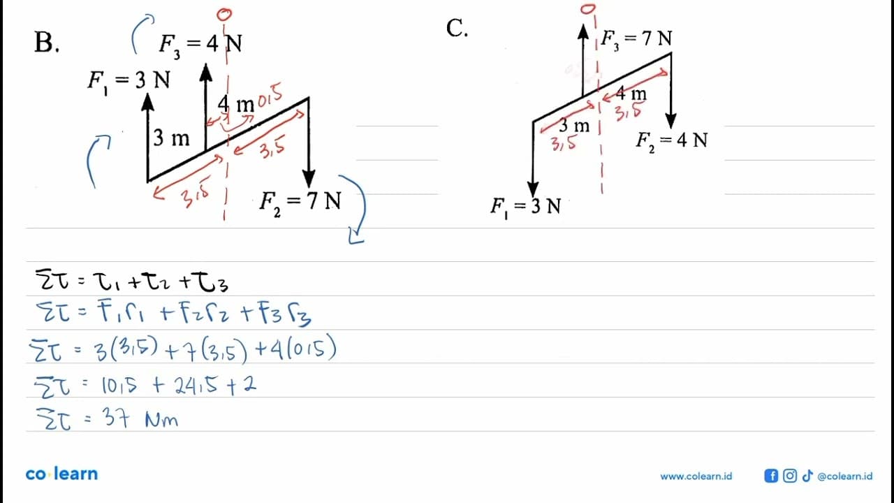 Gambar diagram yang menunjukkan keseimbangan adalah ....