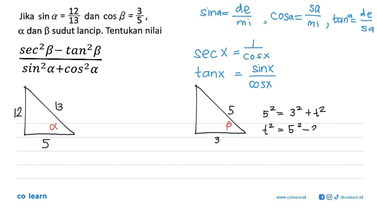 Tentukan persamaan lingkaran berikut.Lingkaran L dengan