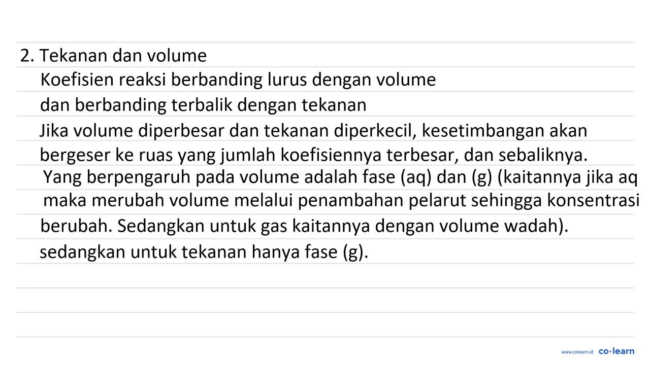 Apa yang akan terjadi pada reaksi : 2N2O (g) + O2 (g) <=>