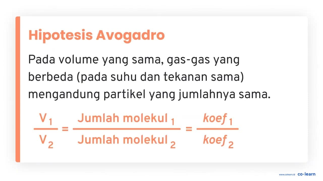 Pada tekanan dan temperatur tertentu 2,5 liter gas metana