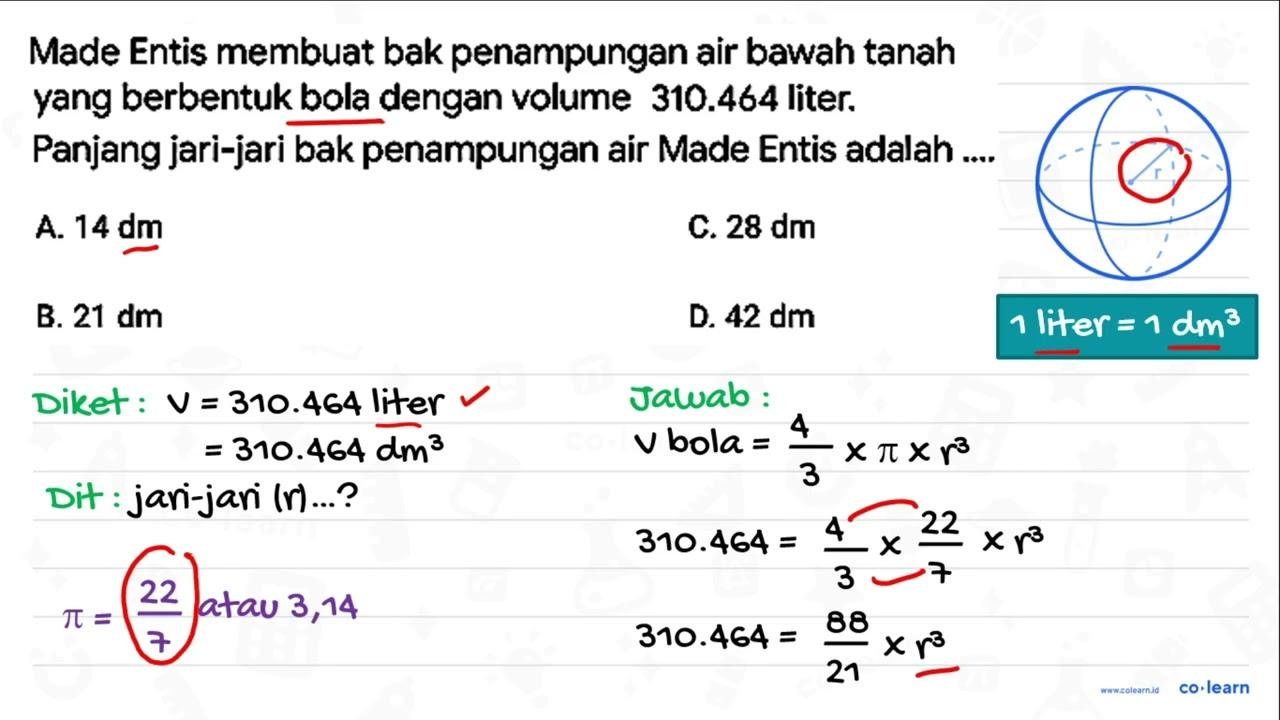 Made Entis membuat bak penampungan air bawah tanah yang