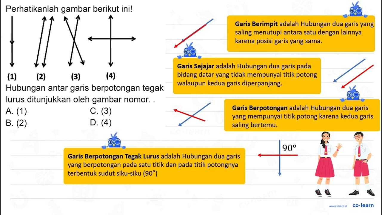 Perhatikanlah gambar berikut ini! (1) (2) (3) (4) Hubungan