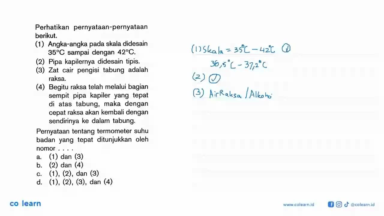 Perhatikan pernyataan-pernyataan berikut. (1) Angka-angka