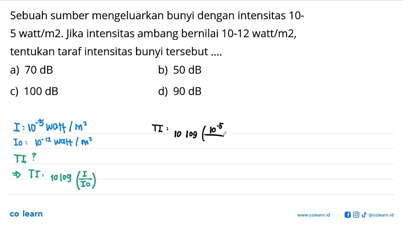 Sebuah sumber mengeluarkan bunyi dengan