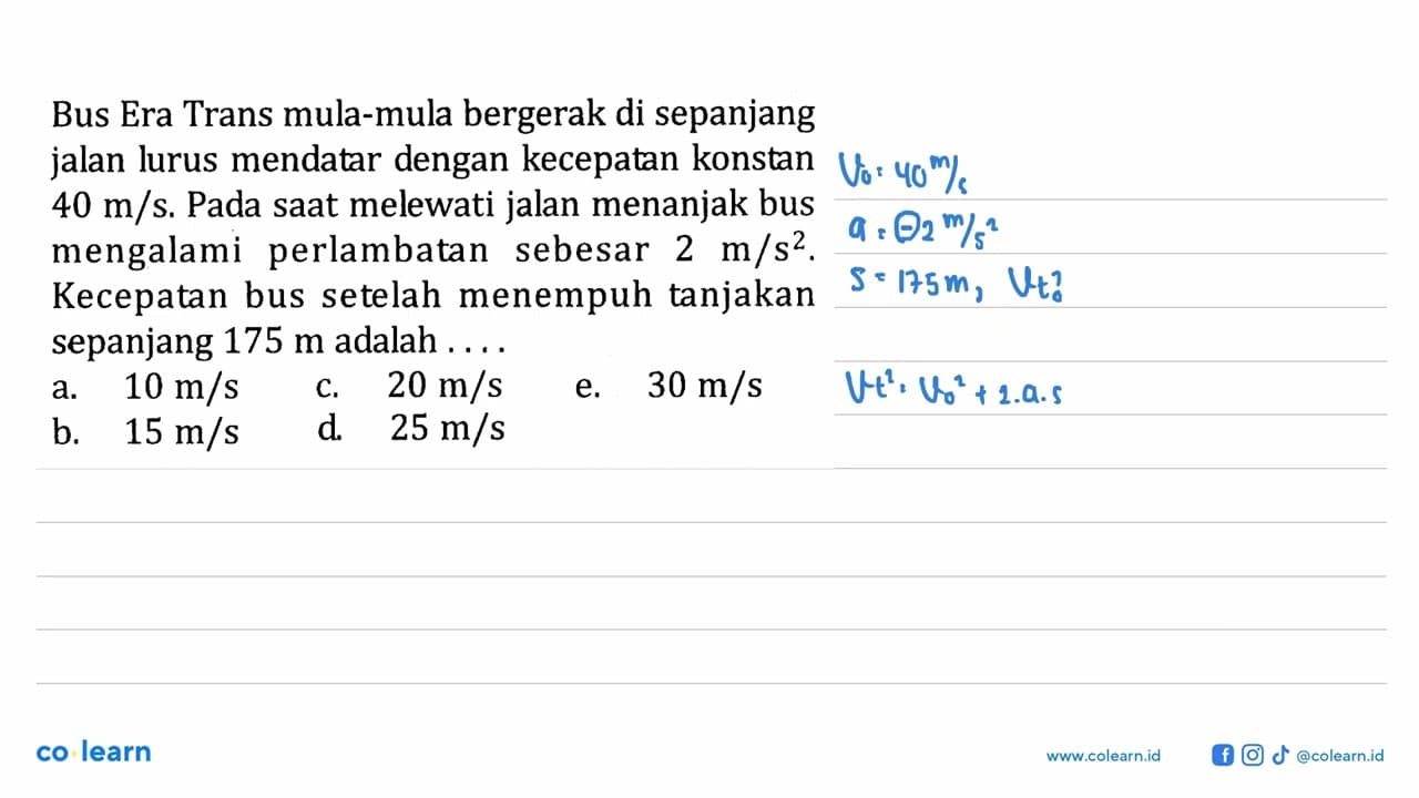 Bus Era Trans mula-mula bergerak di sepanjang jalan lurus