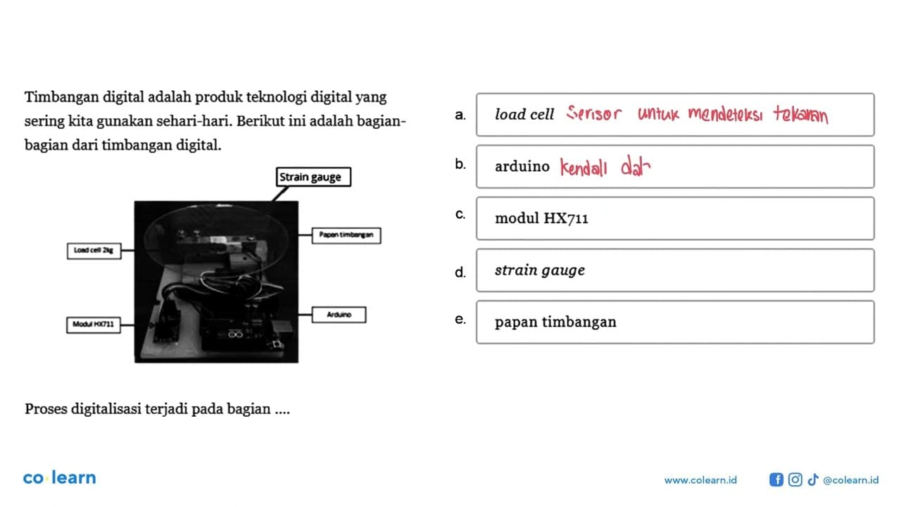 Timbangan digital adalah produk teknologi digital yang