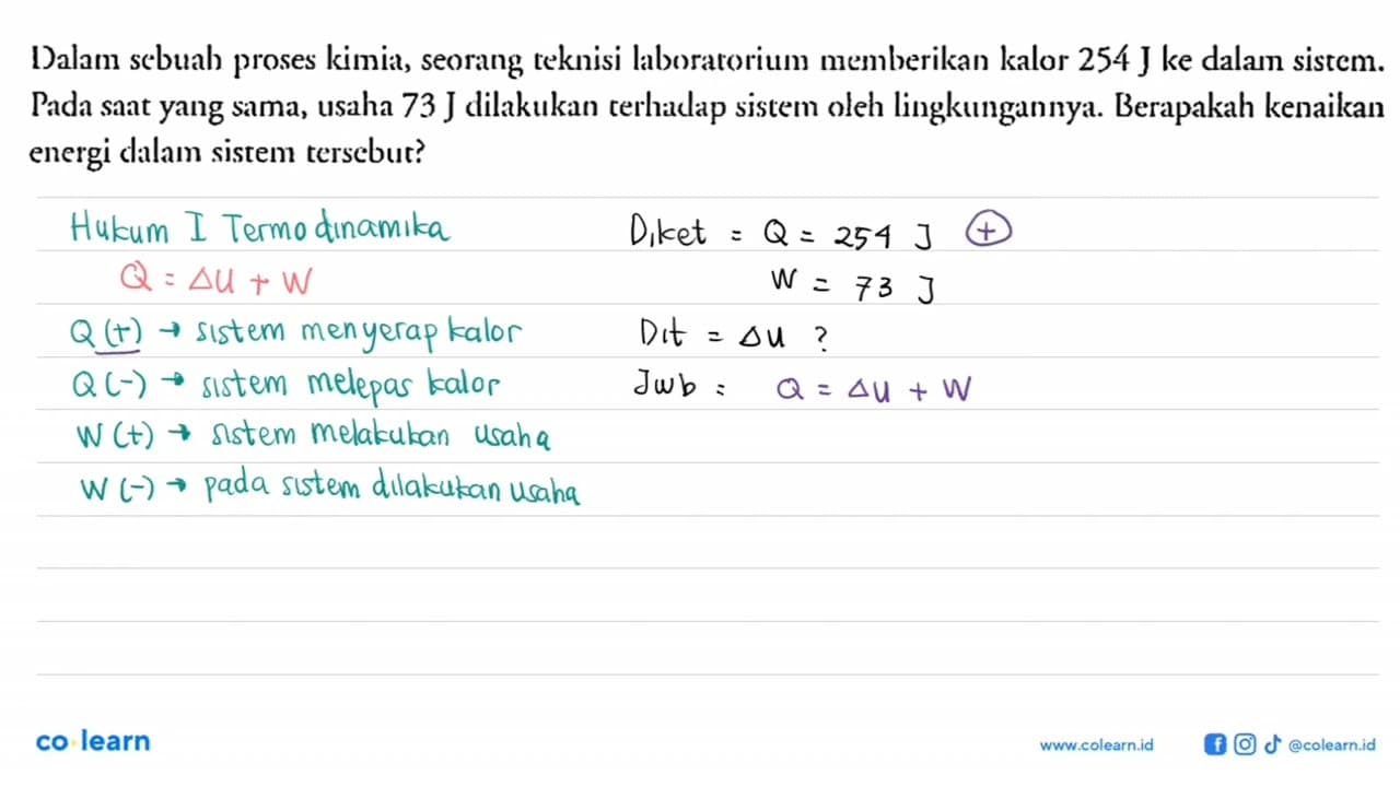 Dalam sebuah proses kimia, seorang teknisi laboratorium