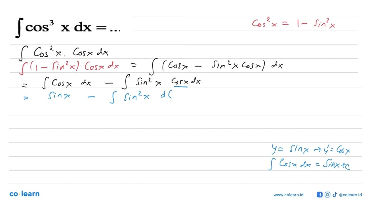 integral cos^3 x dx=...