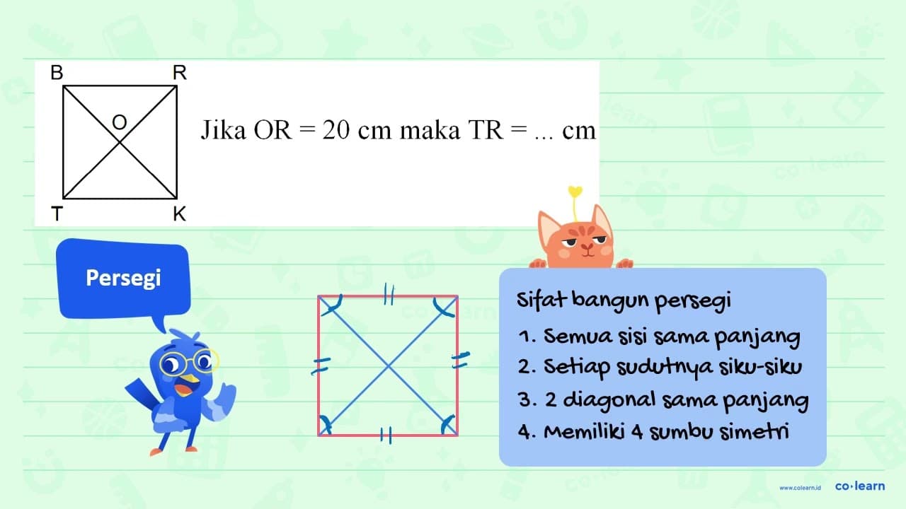 Perhatikan prisma segitiga KLMNOP di samping. a. Sebutkan