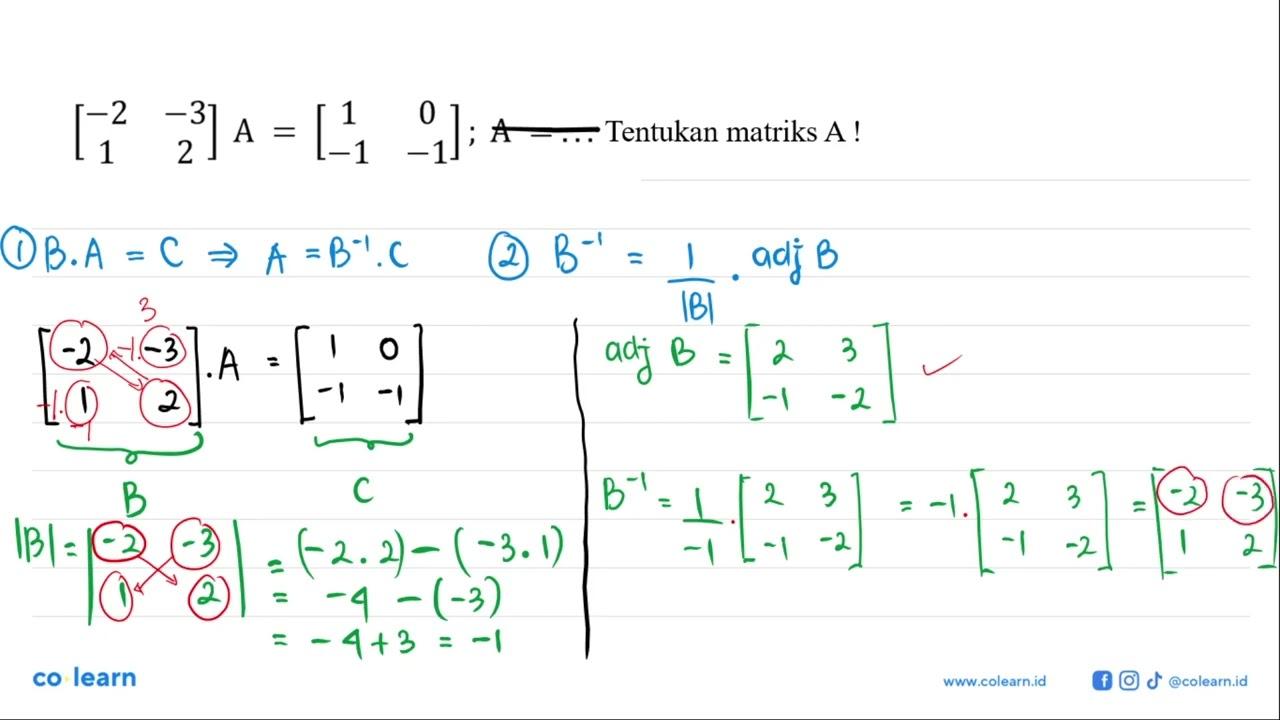 [-2 -3 1 2] A=[1 0 -1 -1] ; A=...